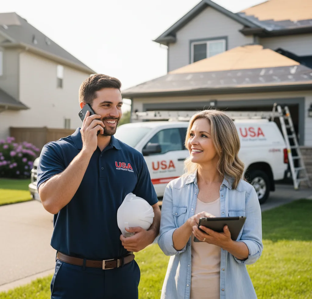 USA Roof Repair Experts customer support in Lake Park